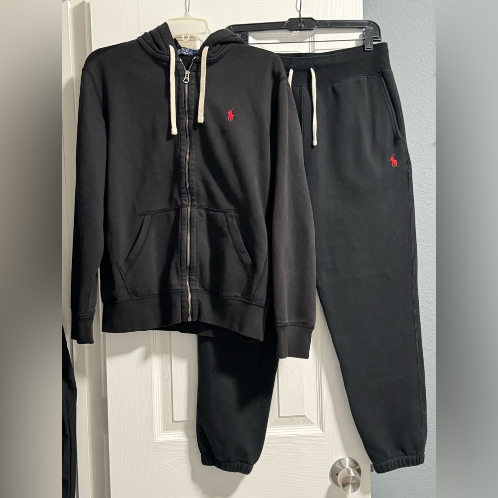 Polo Ralph lauren fleece 2 peice suit